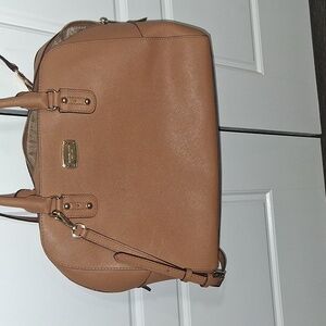 Michael Kors Brown Leather Satchel